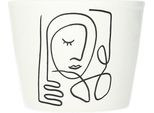 Vaso Decorativo Face I Altezza 8 Cm