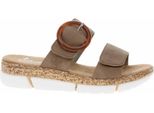 Rieker Donna Mulo Deco Fibbia Zoccolo V2392, Dimensione:40 Eu, Colore:Beige