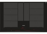 Piano Cottura 7400W 4 Fuochi A Induzione Inox/Nero Siemens Ex851Lyc1F