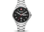 Swiss Military Hanowa Orologio Da Uomo Al Quarzo Argento / Nero Onesize Uomo 45 SMWGH2100302, SMWGH2100303, SMWGH2100341