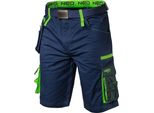Neo Tools Premium Pantaloncini Blu - Pantaloni Da Lavoro In Denim - Pantaloni Di Sicurezza Pantaloni Protettivi Abbigliamento Da Lavoro Estivo - Taglia 3XL