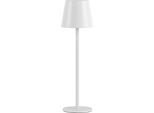 Lampada Da Tavolo Per Esterni Portatile Bianco Touch IP54 Led 3W Euria Leuchten Direkt
