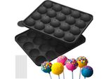 Stampo Per Cake Pop In Silicone Per Lecca-Lecca Resistente Al Calore 21808