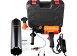 Impianto Di Perforazione Diamantata Vevor 1500 W Carotatrice Diamantata Carotatrice 1100/2400 Rpm Carotatrice A Umido, 8-10,2 Cm Carotatrice Magnetica Adatta Per La Perforazione Di Cemento Armato, Marmo Ecc.