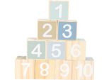 Atan Blocchi Numerici In Legno Giocattolo Educativo Colorato Per Imparare A Contare