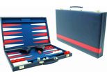 Hot Games Backgammon 38 Cm Blu M.Red Piping