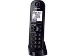 Panasonic KX-TGQ200 - Telefono Digitale Cordless - Dect\Gap - Funzione Di Chiamata A Tre - Nero