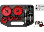 Yato Kit Di Nove Seghe A Tazza Per Elettricisti YT-3380