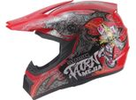 Casco Da Cross Casco Da Bambino Casco Da Moto Motocross Mejia Rosso Moto Quad Taglia Xs