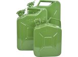 Carpoint Tanica Di Benzina 20 L Metallo Verde