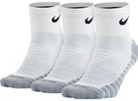 Nike Everyday Max Cushioned Quarter Training (3 Paia) Bianco Xl