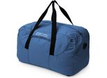 Grande Borsa Da Viaggio Pieghevole 55 L, Borsa Leggera Pieghevole Da Viaggio Bagaglio Weekender Borsa Da Spiaggia Con Cerniera Signore Uomini Tote Bag Borsa Da Viaggio Xl, Blu Scuro