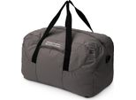 Grande Borsa Da Viaggio Pieghevole 55 L, Borsa Leggera Pieghevole Da Viaggio Bagaglio Weekender Borsa Da Spiaggia Con Cerniera Signore Uomini Tote Bag Borsa Da Viaggio Xl, Grafite