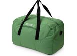 Grande Borsa Da Viaggio Pieghevole 55 L, Borsa Leggera Pieghevole Borsa Da Viaggio Bagaglio Weekender Borsa Da Spiaggia Con Cerniera Signore Uomini Tote Bag Borsa Da Viaggio Xl, Verde