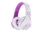 Cuffie Wireless Powerlocus P2 (Bianco-Viola)
