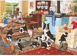 Casa Del Puzzle Collie Wobbles 1000 Teile Tiere