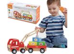 Gru Di Legno Con Contenitori Di Viga Toys