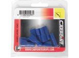 Carpoint Manicotto Connettore Piatto 1542 Blu 6,3X0,8 Mm 10 Pezzi