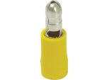 Carpoint Tappo Rotondo 850 Giallo Ø 5,0 Mm 10 Pezzi