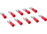 Carpoint Manicotto A Spina Piatta 741 Rosso 4,8X0,5Mm 10 Pezzi