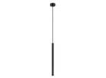 Lampada A Sospensione Arche 1 Nero 1Xg9 8W Acciaio 120X8X8Cm Sollux Lighting