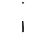Lampada A Sospensione Prysm 1 Nero 1Xg9 8W Acciaio 120X8X8Cm Sollux Lighting