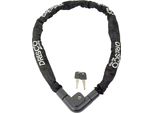 Lucchetto A Catena Dresco 120 Cm X 7 Mm Con 2 Chiavi Nero