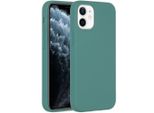 Custodia Per Iphone 12 Mini - Silicone - Custodia/Copertura Morbida Accezz - Verde Scuro