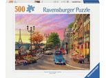 Puzzle Ravensburger Atmosfera Serale A Parigi, 500 Pezzi.