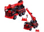 Camion Gru Van Der Meulen Mammoet Xl Veicolo Giocattolo Rosso Nero