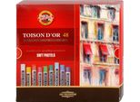 Pastelli Secchi 48 Colori Toison D'or Koh-I-Noor