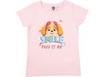 T-Shirt Paw Patrol Per Ragazze Motivo Skye Top A Maniche Corte Per Bambini Taglia 122/128