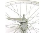 Ruota Posteriore Roland 26 X 1,75 Shimano Rn Cavalletto In Alluminio Argento