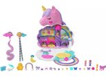 Polly Pocket Unicorn Beauty Salon Charm Set - Crea Magici Momenti Di Divertimento Con Accessori Unici E Un Adorabile Unicorno!