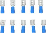 Carpoint Manicotto A Spina Piatta 542 Blu 6,3X0,8 Mm 10 Pezzi