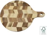 Tagliere Hit In Acacia, Dimensioni 40 Cm X 30 Cm X 1,4 Cm