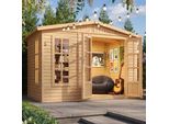 Casetta Da Giardino In Legno 6 M2 - H232 X 332 X 222 Cm - Casetta Da Giardino - Timbela M334FB