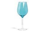 Excelsa Set Di 6 Bicchieri Colore Bicchiere Da Vino 7,5X7,5X23 Cm Blu