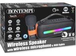 Altoparlante Wireless Bontempi Con Microfono E Illuminazione Rgb