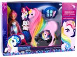 Set Di Bambole Moonlight Con Unicorno E Accessori - Capelli Colorati