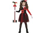 Supereroe Clown Halloween Costume Avventura Figura Con Tutu Divertente Joker Mr Smile Creativo Cartoon Divertimento Bambini Carnevale Party Outfit, Dimensioni: 98/104 Colore: Nero