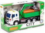 32Cm City Truck Light/Sound Lift Polesie