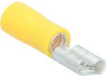 Carpoint Manicotto A Spina Piatta 543 Giallo 6,3X0,8 Mm 10 Pezzi