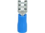 Carpoint Manicotto A Spina Piatta 742 Blu 4,8X0,5Mm 10 Pezzi
