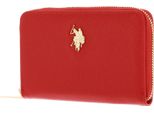 U.S. Polo Assn. Portafoglio Jones Zip Wallet Red Rosso