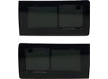 Finestra Laterale Scorrevole Per Vw T5 2003-2015 Sinistra Destra L1 L2 Set Nero