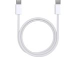 Cavo USB-C Per Iphone 15 / 15 Plus / 15 Pro / 15 Pro Max - Nylon Intrecciato Bianco 1M Phonillico®