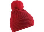 Beechfield - Berretto "Snow Luxe"" Da Donna PC7877 (Taglia Unica) (Rosso)"