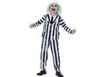 Beetlejuice - Costume Per Bambini SM3409 (92) (Nero/Bianco)