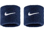 Nike - Polsino "Classic"", Swoosh CS2617 (Taglia Unica) (Blu/Bianco)"